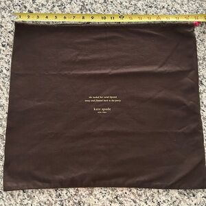 Large Kate Spade Dust Bag